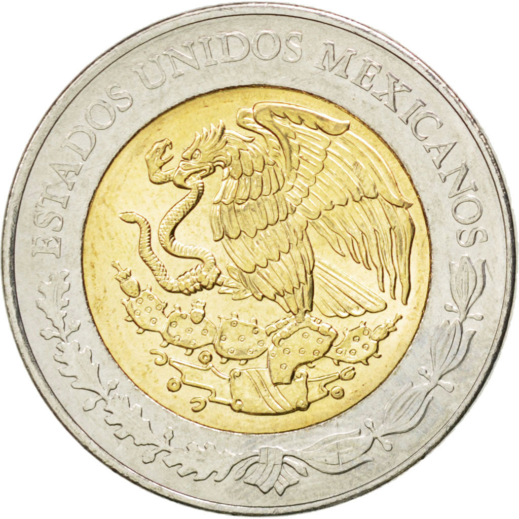 Moneta, Messico, 5 Pesos, 2013, SPL, Bimetallico, KM:New