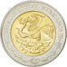 Moneta, Messico, 5 Pesos, 2013, SPL, Bimetallico, KM:New