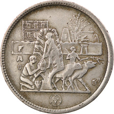 Coin, Egypt, 5 Piastres, 1977, EF(40-45), Copper-nickel, KM:468