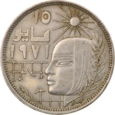 Coin, Egypt, 10 Piastres, 1979, EF(40-45), Copper-nickel, KM:470