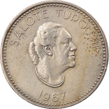 Münze, Tonga, King Taufa'ahau Tupou IV, 10 Seniti, 1967, SS, Copper-nickel
