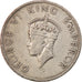 Moneda, INDIA BRITÁNICA, George VI, 1/2 Rupee, 1946, MBC, Níquel, KM:553
