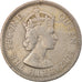 Coin, East Caribbean States, Elizabeth II, 50 Cents, 1955, EF(40-45)