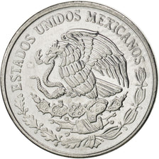 MEXICO, 10 Centavos, 2008, Mexico City, KM #547, MS(63), Stainless Steel, 17,...
