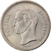 Moneta, Venezuela, 50 Centimos, 1965, AU(50-53), Nikiel, KM:41