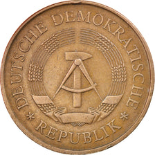 Moeda, ALEMANHA - REPÚBLICA DEMOCRÁTICA, 5 Mark, 1969, EF(40-45)