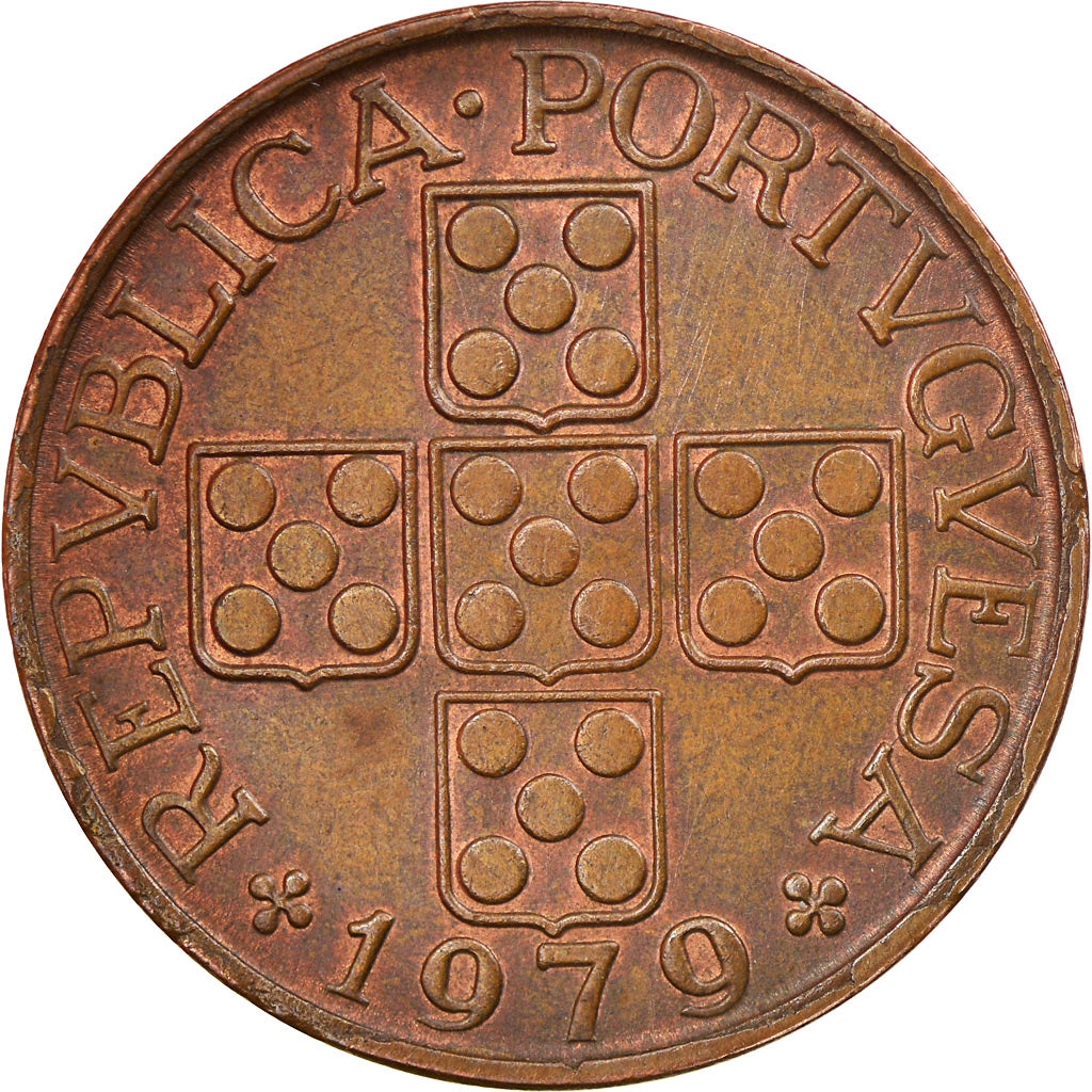 Monnaie, Portugal, Escudo, 1979, TTB+, Bronze, KM:597