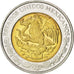Coin, Mexico, Peso, 2008, MS(63), Bi-Metallic, KM:603