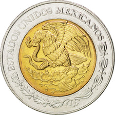 Coin, Mexico, 2 Pesos, 2008, MS(63), Bi-Metallic, KM:604