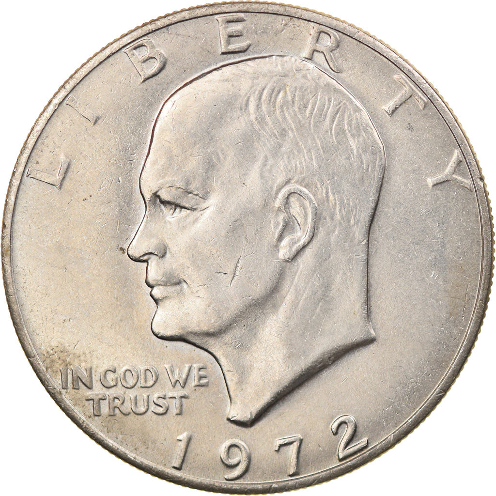 Moeda, Estados Unidos da América, Dollar, 1972, Philadelphia, AU(50-53), Cobre