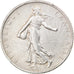 Moneda, Francia, Semeuse, 2 Francs, 1918, Paris, MBC, Plata, KM:845.1