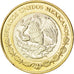 Coin, Mexico, 10 Pesos, 2008, MS(63), Bi-Metallic, KM:616