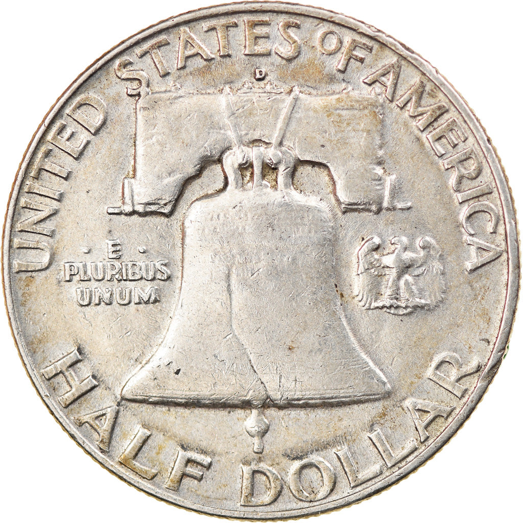 Münze, Vereinigte Staaten, Half Dollar, 1958, Denver, SS+, Silber, KM:199