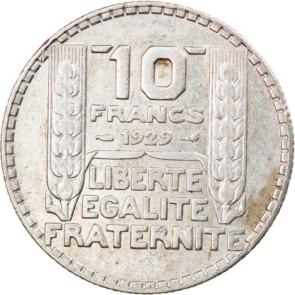 Coin, France, Turin, 10 Francs, 1929, Paris, EF(40-45), Silver, KM:878