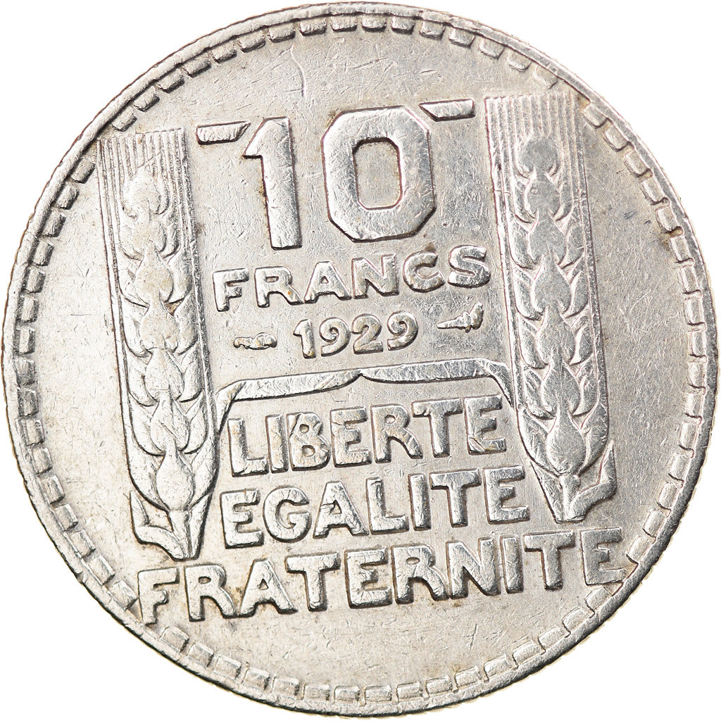 Coin, France, Turin, 10 Francs, 1929, Paris, EF(40-45), Silver, KM:878