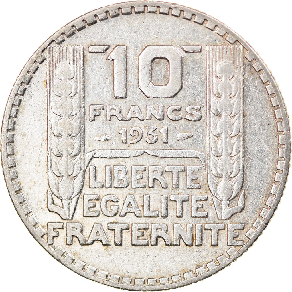Coin, France, Turin, 10 Francs, 1931, Paris, EF(40-45), Silver, KM:878