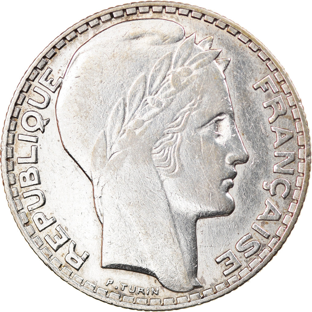 Coin, France, Turin, 10 Francs, 1932, Paris, EF(40-45), Silver, KM:878