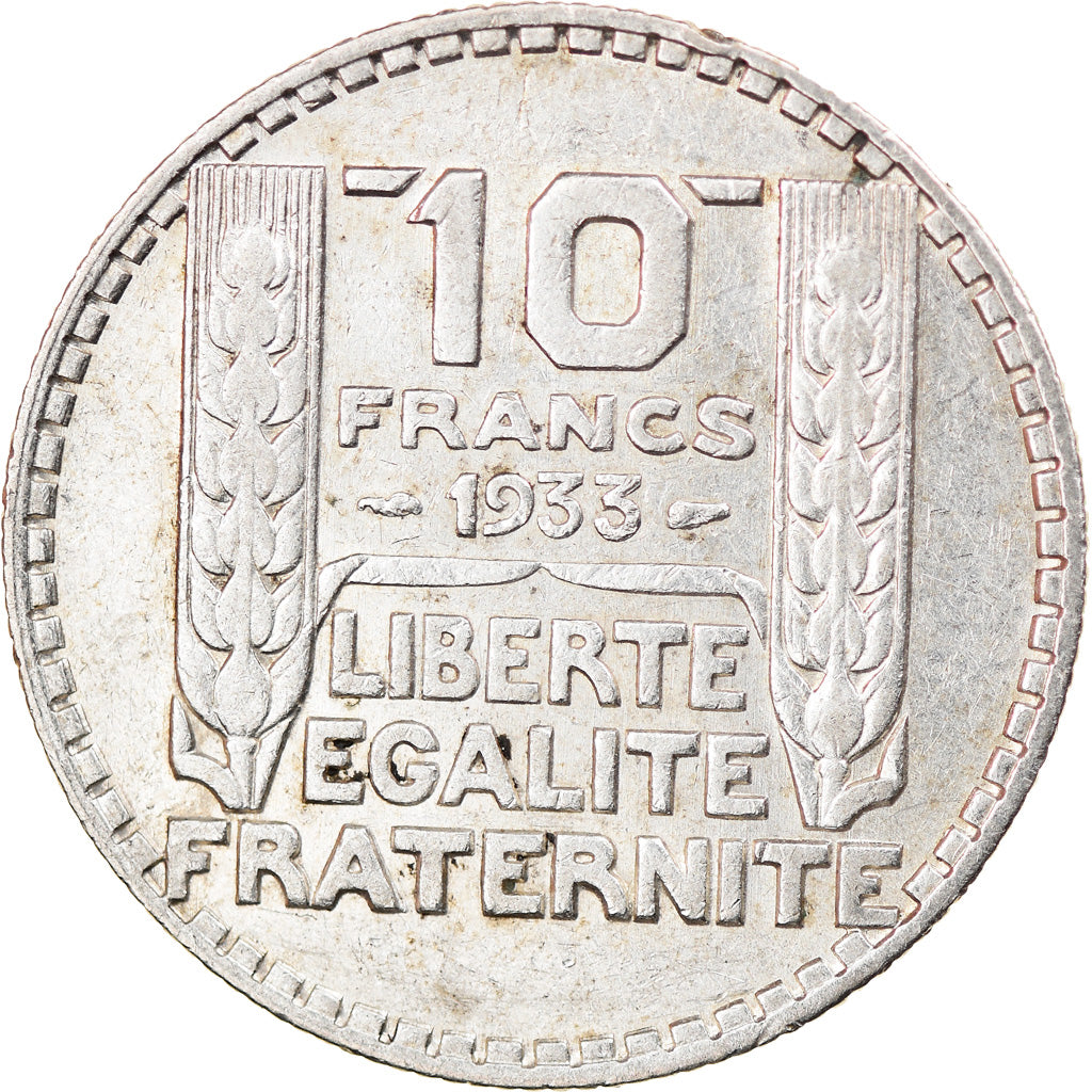 Coin, France, Turin, 10 Francs, 1933, Paris, EF(40-45), Silver, KM:878