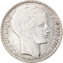 Coin, France, Turin, 10 Francs, 1938, Paris, EF(40-45), Silver, KM:878