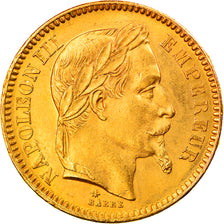 Monnaie, France, Napoléon III, 20 Francs, 1863, Paris, TTB+, Or, Gadoury:1062