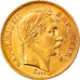 Munten, Frankrijk, Napoléon III, 20 Francs, 1864, Paris, PR, Goud, KM:801.1