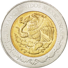 Coin, Mexico, 5 Pesos, 2009, MS(63), Bi-Metallic, KM:918
