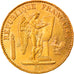 Moeda, França, Génie, 20 Francs, 1876, Paris, AU(55-58), Dourado, KM:825