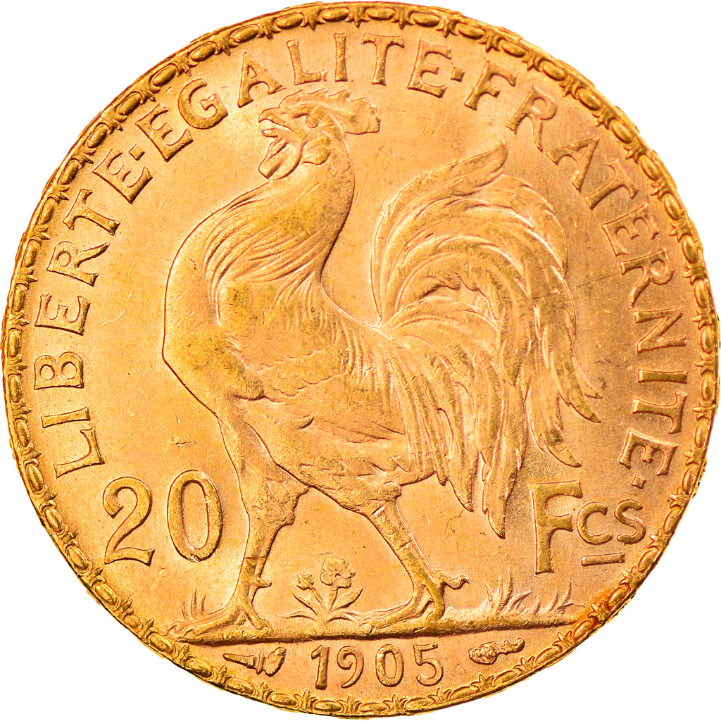 Münze, Frankreich, Marianne, 20 Francs, 1905, Paris, SS+, Gold, KM:847