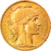Coin, France, Marianne, 20 Francs, 1907, Paris, AU(50-53), Gold, KM:857