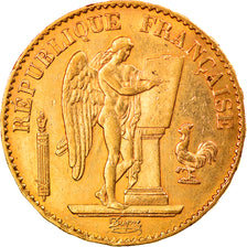 Monnaie, France, Génie, 20 Francs, 1876, Paris, TTB+, Or, Gadoury:1063, KM:825