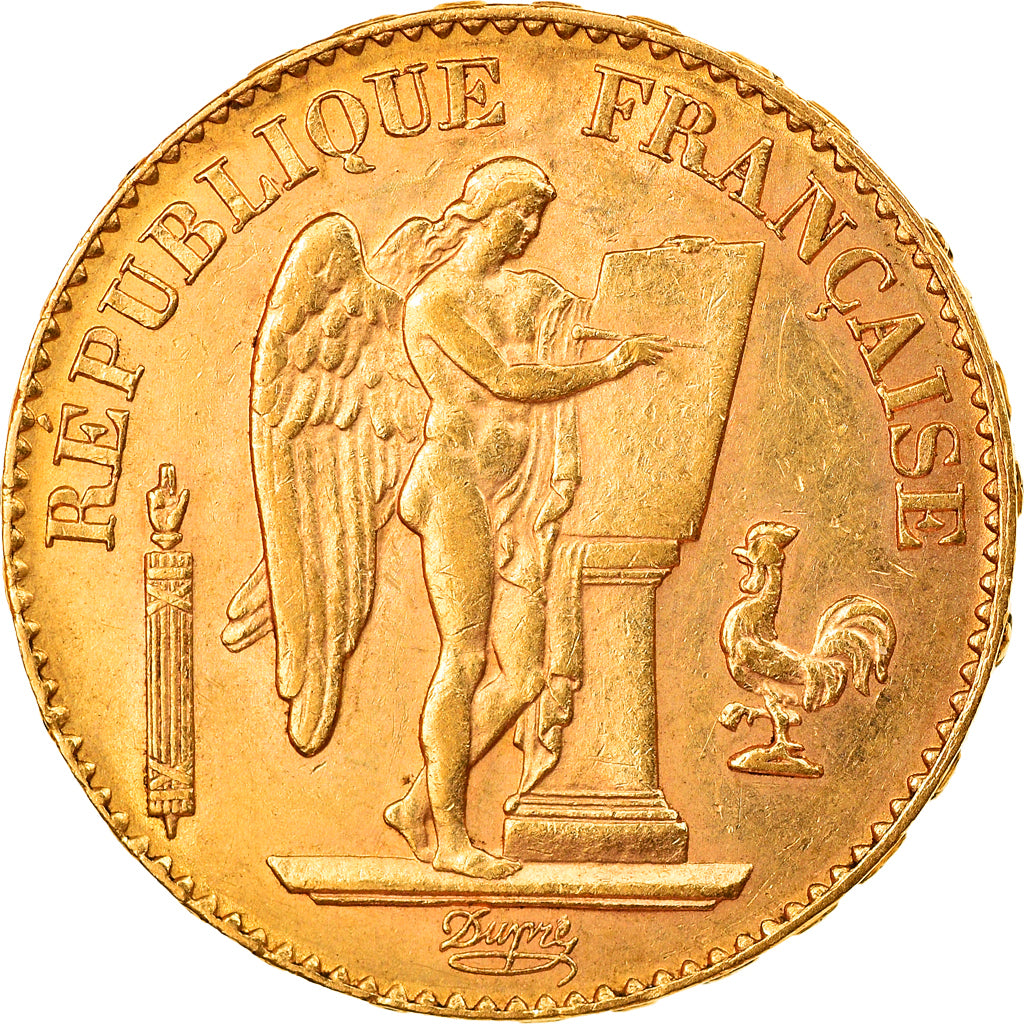 Monnaie, France, Génie, 20 Francs, 1897, Paris, TTB+, Or, Gadoury:1063, KM:825