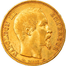Münze, Frankreich, Napoleon III, 20 Francs, 1853, Paris, SS, Gold, KM:781.1