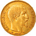 Munten, Frankrijk, Napoleon III, 20 Francs, 1859, Paris, ZF, Goud, KM:781.1