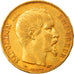 Munten, Frankrijk, Napoleon III, 20 Francs, 1860, Paris, ZF, Goud, KM:781.1