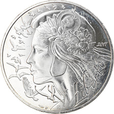 France, 20 Euro, Marianne, 2017, MS(63), Silver, Gadoury:EU868