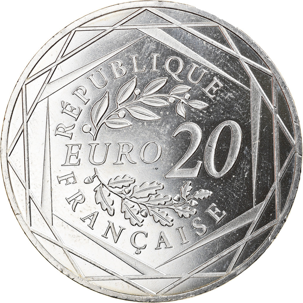 France, 20 Euro, Marianne, 2017, Paris, SPL, Argent, Gadoury:EU868