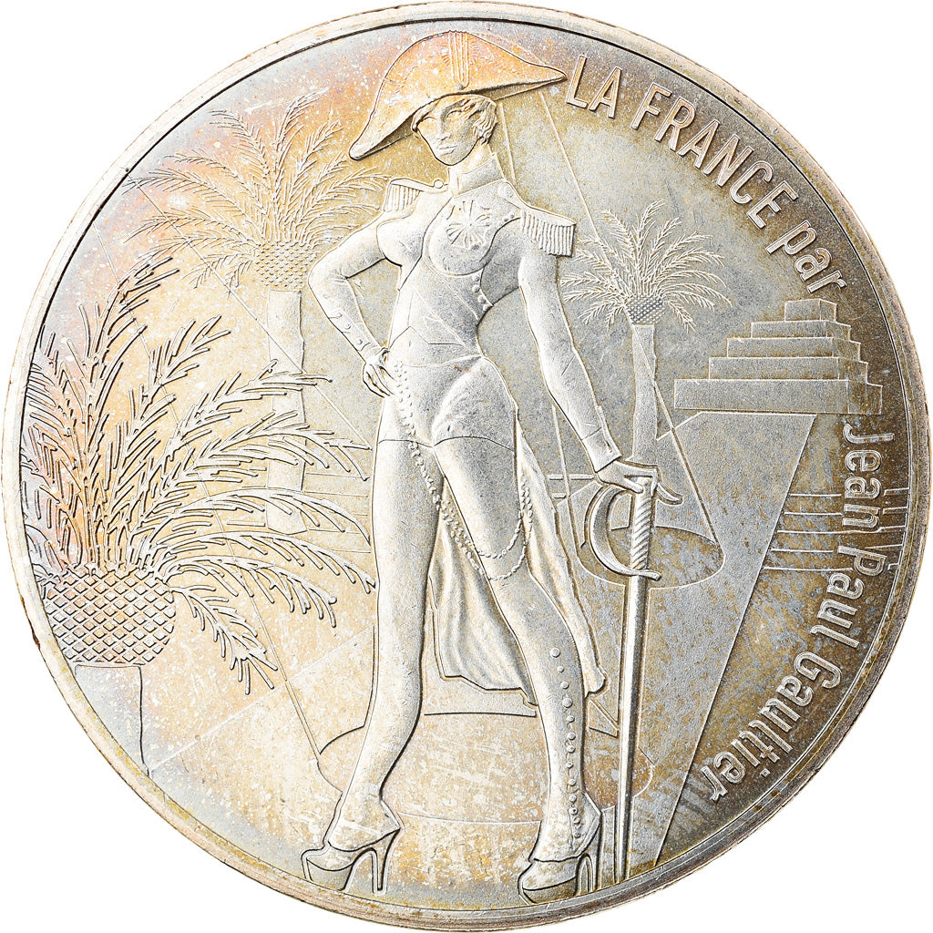 France, 10 Euro, Jean Paul Gaultier, 2017, SPL, Argent