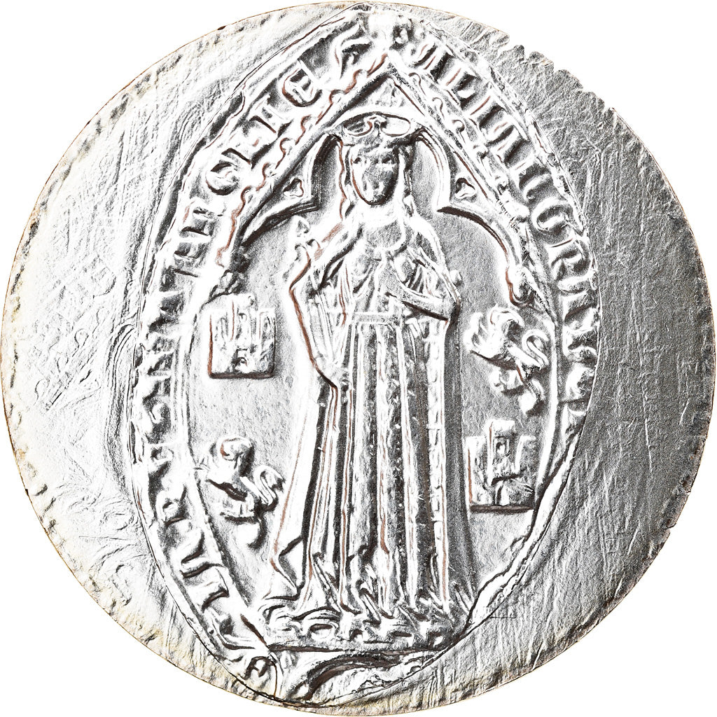 Francia, 10 Euro, PIECE D'HISTOIRE ALIENOR D'AQUITAINE, 2019, FDC, Argento