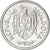 Coin, Moldova, 25 Bani, 2004, MS(63), Aluminum, KM:3