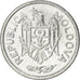Moneda, Moldova, 25 Bani, 2004, SC, Aluminio, KM:3