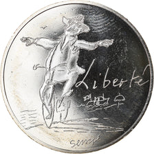 France, 10 Euro, Liberté Eté Sempé, 2014, FDC, Argent, Gadoury:EU717