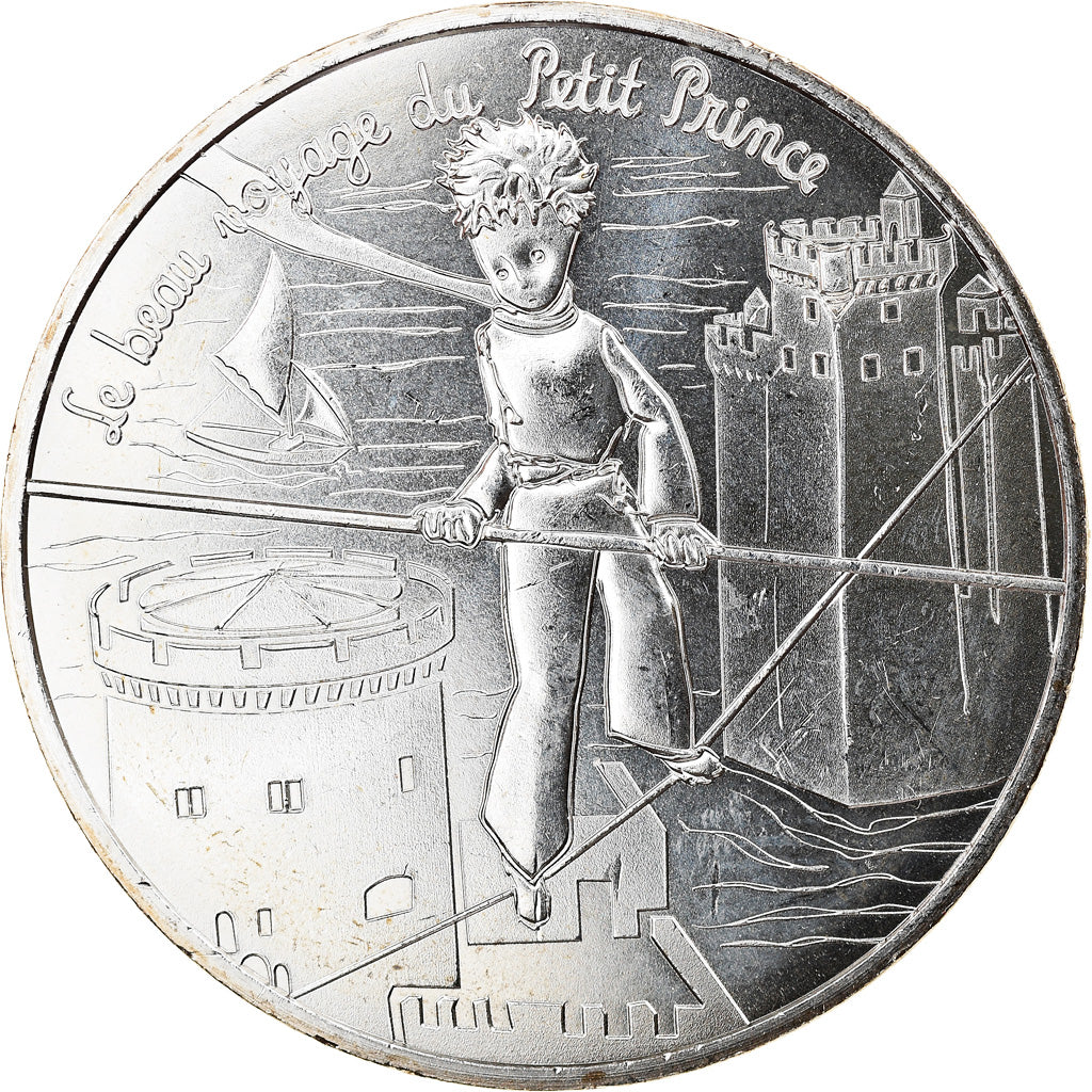 France, 10 Euro, Le Petit Prince No 2/24, 2016, MS(65-70), Silver