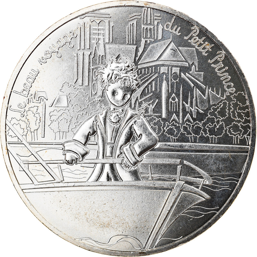 France, 10 Euro, Le Petit Prince No 7/24, 2016, MS(65-70), Silver