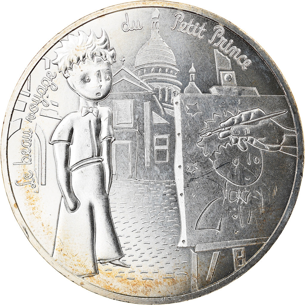 France, 10 Euro, Le Petit Prince No 8/24, 2016, FDC, Argent