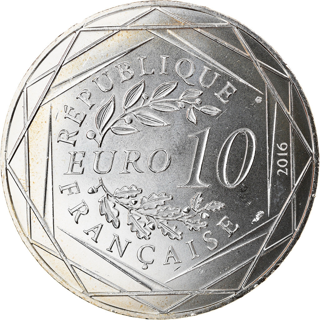 France, 10 Euro, Le Petit Prince No 10/24, 2016, MS(65-70), Silver