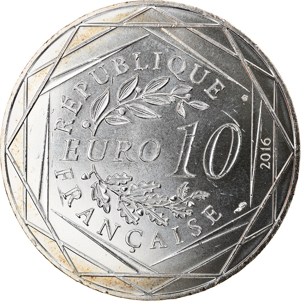 Francia, 10 Euro, Le Petit Prince No 12/24, 2016, FDC, Argento