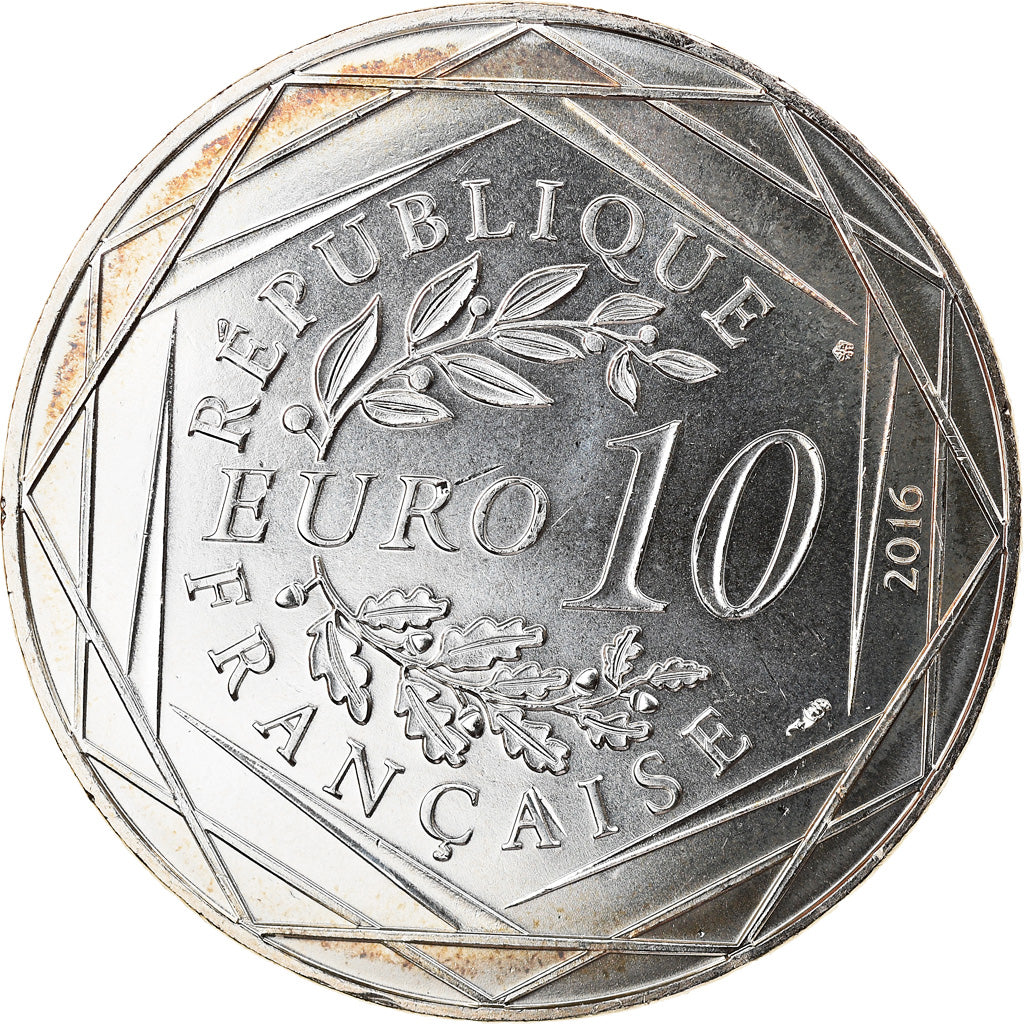 France, 10 Euro, Le Petit Prince No 16/24, 2016, FDC, Argent