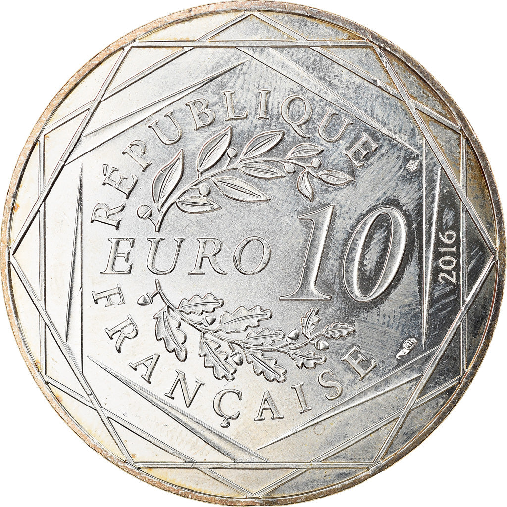 France, 10 Euro, Le Petit Prince No 20/24, 2016, MS(63), Silver
