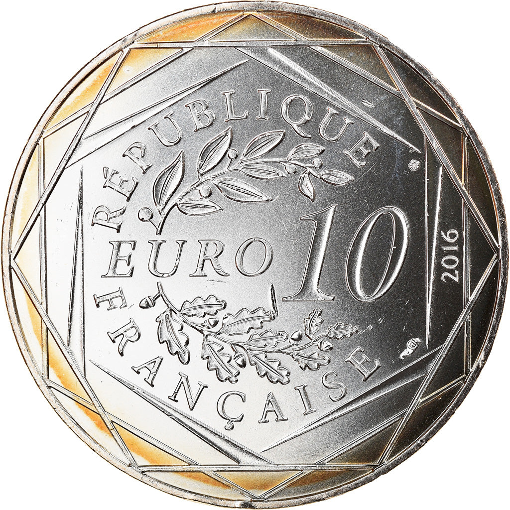 France, 10 Euro, Le Petit Prince No 20/24, 2016, MS(65-70), Silver