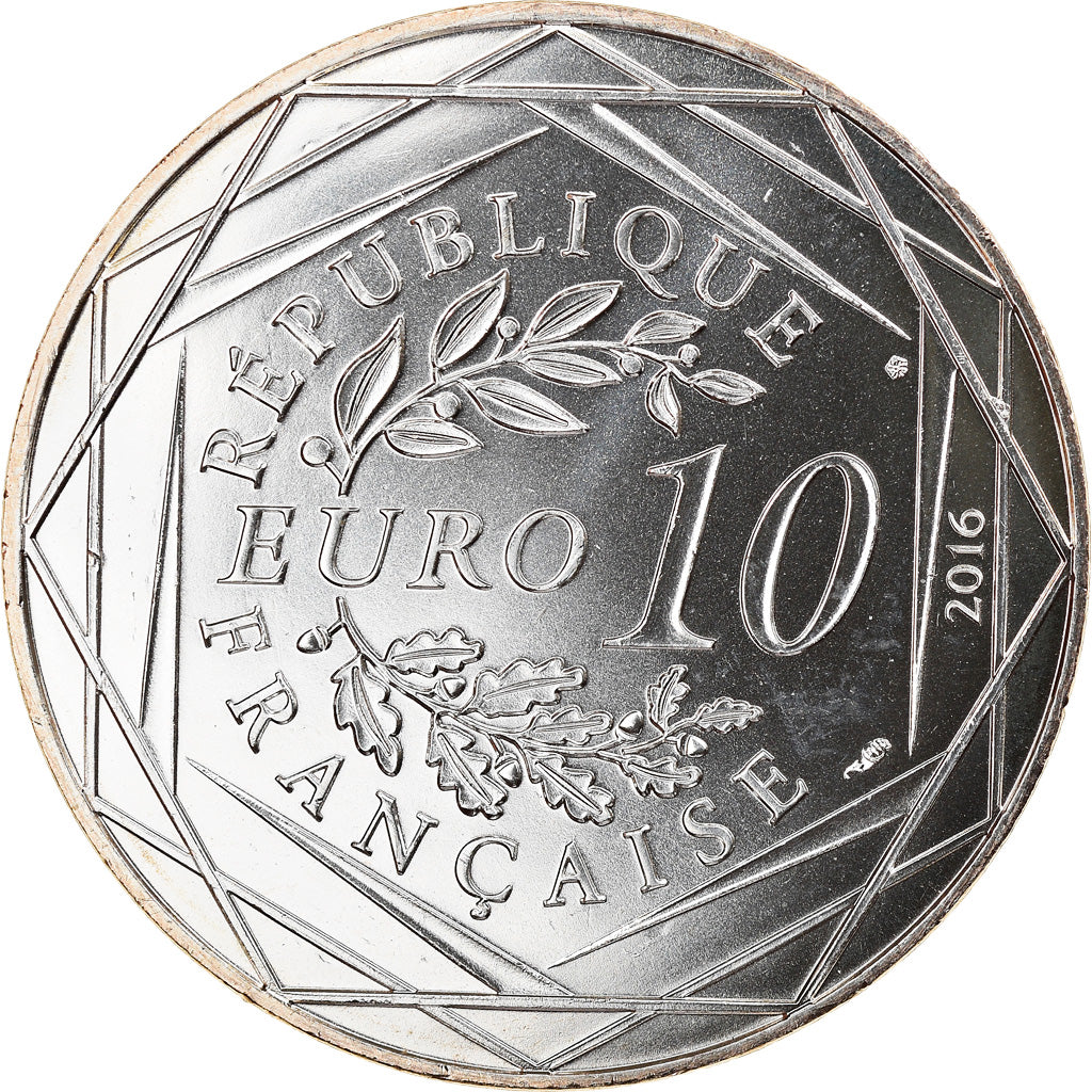 France, 10 Euro, Le Petit Prince No 23/24, 2016, MS(65-70), Silver